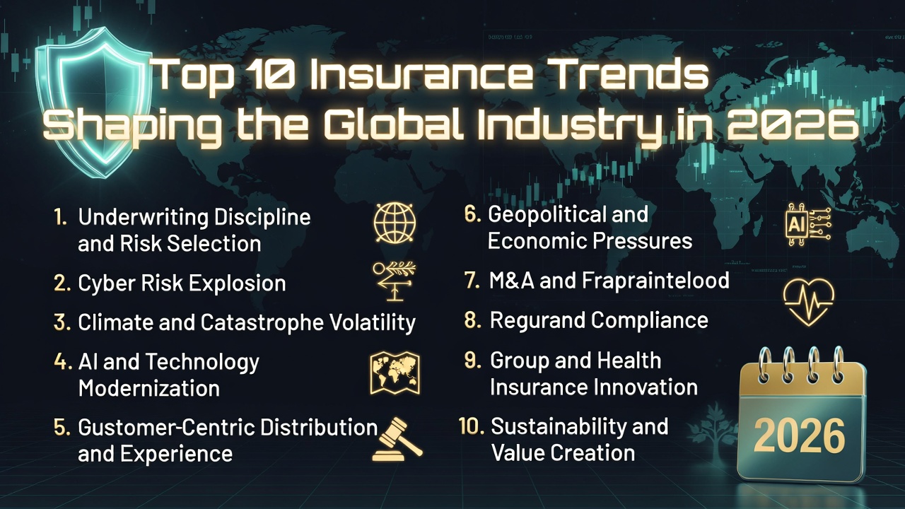 Top 10 Insurance Trends Shaping the Global Industry in 2026